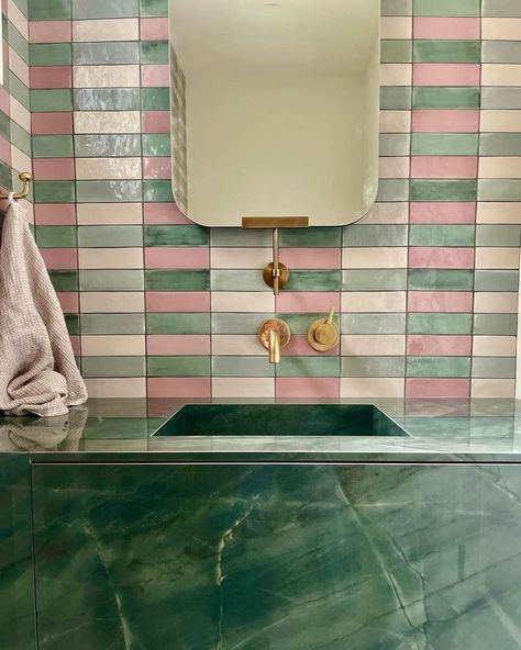 Sam Sacks Design Inc. (@samsacksdesign) • Instagram photos and videos Bathroom Inspo Interior Design, Eclectic Bathroom, Welcome To My House, Bathroom Design Inspiration, Zellige Tile, Bathroom Goals, Bathroom Inspo, Bathroom Renos, Soccer Mom