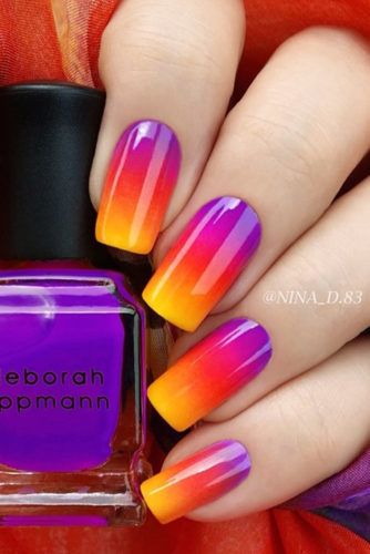 Ombre Nail Art Designs, Unghie Sfumate, Colorful Nail, Ombre Nail Designs, Nail Art Ombre, Super Nails, Rainbow Nails, Neon Nails, Minimalist Nails