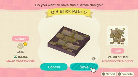 Acnh Stairs, Animal Crossing Path Ideas, Acnh Swampcore, Animal Crossing Path, Acnh Halloween, Acnh Path, Dream Code, Face Cut Out, Acnh Paths