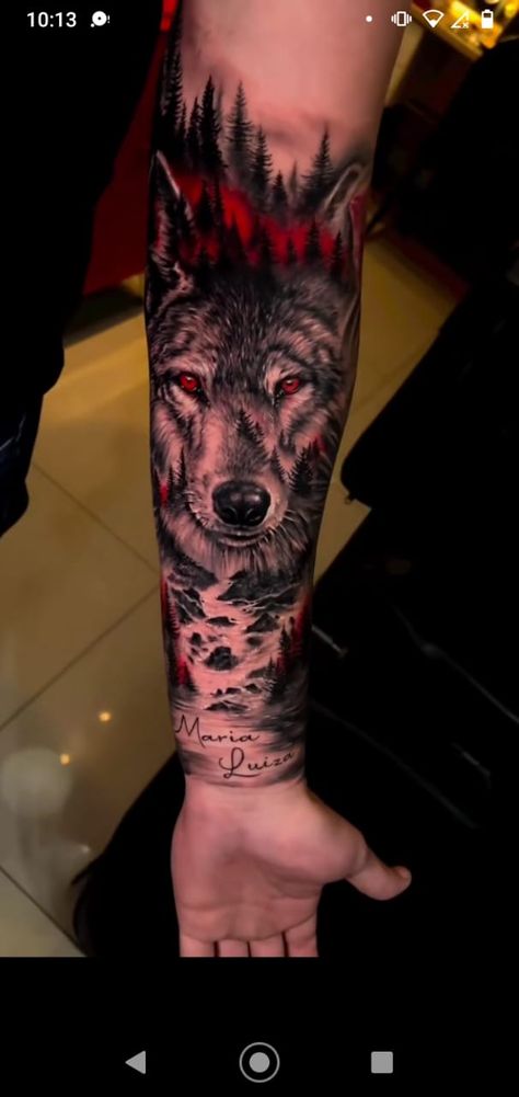 Shin Tattoo Men Ideas, Tattoo Ideas For Men Shoulder, Wolf Arm Tattoo, Wolverine Tattoo Ideas, Wolf Forearm Tattoo, White Wolf Tattoo, Wolverine Tattoo, Polynesian Tattoos Women, Left Arm Tattoos