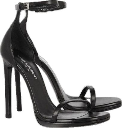 Kasut Tumit Tinggi, Black High Heel Sandals, Dr Shoes, Black Platform Sandals, Yves Saint Laurent Shoes, Strappy High Heels, Shoes Sandals Heels, Leather Platform Sandals, Heels High