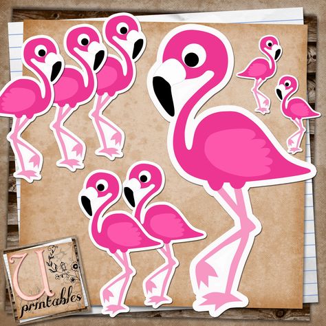 Sign up and receive the access- U printables by RebeccaB: FREE Printable - Flamingo Print and Cut Flamingo Template, Flamingo Printables, Flamingo Classroom, Pink Flamingo Party, Flamingo Craft, Flamingo Themed Party, Pineapple Theme, Flamingo Birthday Party, Flamingo Theme