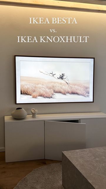 Besta Ikea, Tv Board, Ikea Besta, Nordic Minimalism, Ikea Hacks, Ikea Hack, Tv, Design