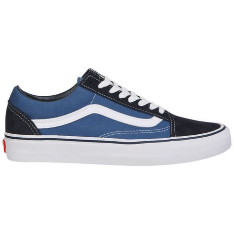 Vans Old Skool Trainers - Navy ($80) ❤ liked on Polyvore featuring men's fashion, men's shoes, men's sneakers, shoes, navy, sapatos, vans, mens navy blue sneakers, vans mens shoes and mens lace up shoes Navy Blue Sneakers, Blue Vans, Sneakers Vans, Mens Designer Shoes, Before Midnight, Bow Shoes, Trainer Boots, Lacing Sneakers, Blue Sneakers