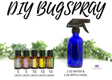 Doterra Lemongrass, Essential Oil Bug Repellent, Essential Oil Bug Spray, Homemade Bug Spray, Diy Bug Spray, Bug Spray Recipe, Doterra Essential Oils Recipes, Diy Essentials, Diy Sprays