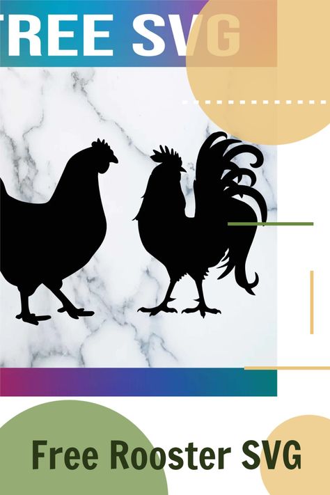 Free Chicken Svg, Free Chicken Svg Files For Cricut, Chicken Svg Free Cricut, Free Cricut Images, Cricut Animals, Cricut Ornaments, Free Fall Printables, Cricut Svg Files Free, Laser Engraved Ideas