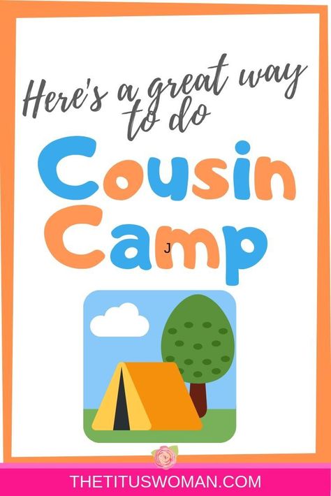 Cousin Camp Ideas, Grandma Activities, Summertime Ideas, Camping Printables, Grandma Journal, Grandparents Activities, Grandma Camp, Grandma Ideas, Cousin Camp