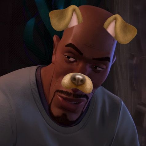 silly uncle aaron Uncle Aaron Spiderverse, Uncle Aaron, Aaron Davis, Venom Comics, Dog Filter, Silly Dogs, More Icon, Spider Verse, Venom