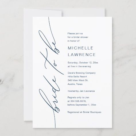 $2.85 | Bride to be, Bridal Shower Dinner Party - bridal shower, invitation card, bride to be, invites, host by hosting, printed downloadable email attachment, modern minimalist romance romantic, wine tasting beer champagne whisky, brunch lunch dinner party, classy navy blue Bridal Shower Dinner Party, Wine Bridal Shower Invitations, Bridal Shower Dinner, Par Tea, Romantic Wine, Bridal Shower Wine, Dinner Party Invitations, Champagne Party, Bridal Shower Tea