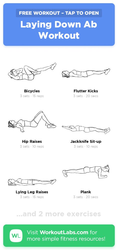 Workout Laying In Bed, Abs Workout Laying Down, Laying In Bed Ab Workout, Ab Workout Floor, Exercise While Laying Down, Easy Ab Exercises For Beginners, Laying Down Abs Workout, Laying Down Core Workout, Quiet Ab Workout