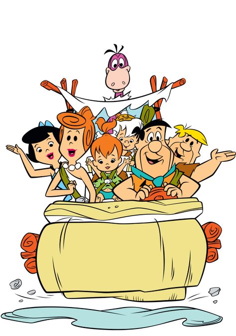 Flintstone Cartoon, Betty Rubble, Pebbles Flintstone, Wilma Flintstone, Old Cartoon Characters, Transparent Clipart, Film Vintage, Fred Flintstone, Hanna Barbera Cartoons