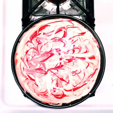 Marbled red velvet cheesecake Red Velvet Marbled Cheesecake, Marbled Cheesecake, Velvet Cheesecake, Thing To Make, Red Velvet Cheesecake, Stand Mixer, Coconut Flakes, Brownies, Red Velvet