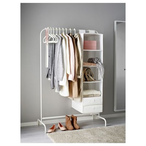 Clothes Racks - Clothes Stands - IKEA Ikea Mulig, Coat Hanger Stand, Clothes Stand, Clothes Rail, Garment Racks, Coat Stands, White Rooms, Clothes Rack, Ikea Furniture