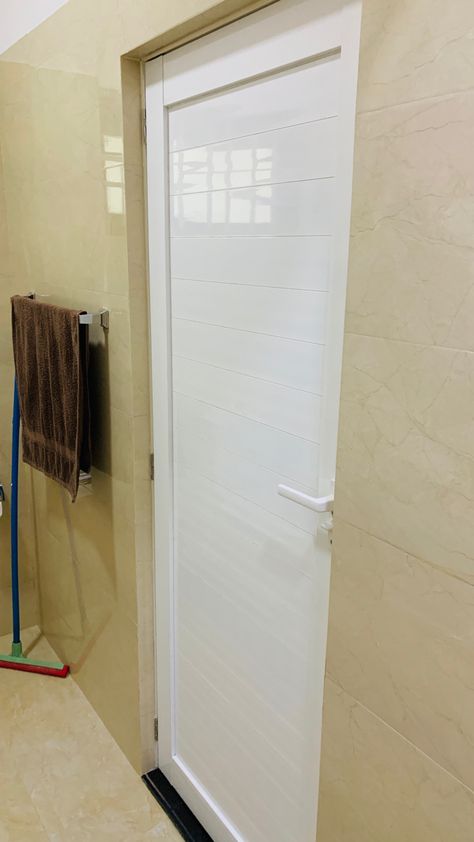 Aluminum Bathroom Door Philippines, Aluminium Bedroom Doors, Aluminum Door For Bathroom, Washroom Door Ideas, Washroom Door Design For Home, Bathroom Door Ideas Aluminum, Aluminum Doors Design For Bathroom, Washroom Door Design, Pintu Aesthetic