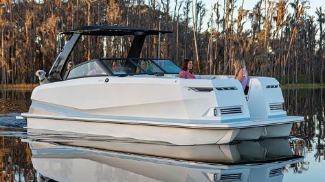 10 Battery-Powered Boats Bringing the Electric Revolution to the Water – Robb Report Electric Boat, Robb Report, Pontoon Boat, Boat Design, Power Boats, Electric Power, Catamaran, Coming Of Age, Water Crafts