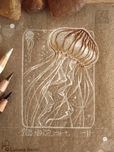 Brown Paper Drawing, Brown Paper Art, Nature Watercolor, Paper Animals, Toned Paper, Brown Background, Paper Drawing, Buy Original Art, Bird Drawings