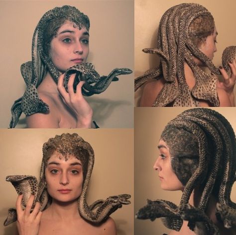 Medusa Snakes, Medusa Hair, Medusa Costume, Special Fx Makeup, Hallowen Costume, Special Effects Makeup, Fx Makeup, Up Costumes, Halloween Make Up