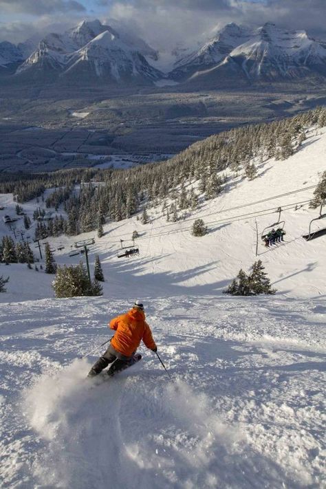 Lake Louise Ski Resort, Volleyball Beach, Banff Alberta Canada, Ski Culture, Ski Bums, Beach Volley, Best Ski Resorts, Banff Alberta, Downhill Skiing