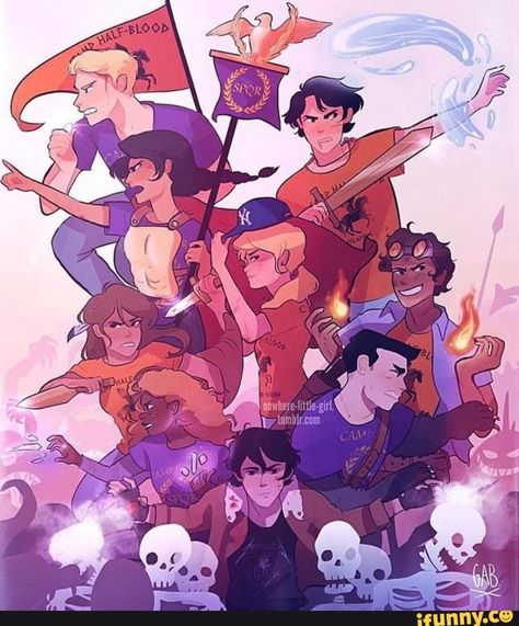 The squad Hero’s Of Olympus Fan Art, Heroes Of Olympus Fan Art, The Kane Chronicles, Rachel Elizabeth Dare, Zio Rick, Hazel Levesque, Frank Zhang, Dibujos Percy Jackson, Percy And Annabeth