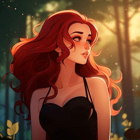 Red Hair Cartoon, Hair Cartoon, Red Hair, Red, Hair