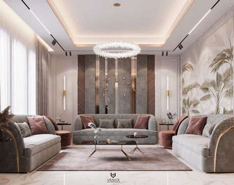 Drawing Room Interior Design, Wall Decoration Ideas, Luxury Living Room Design, Classic Living Room, Living Room Design Decor, Decoration Originale, Home Design Living Room, Elegant Living Room, A Living Room