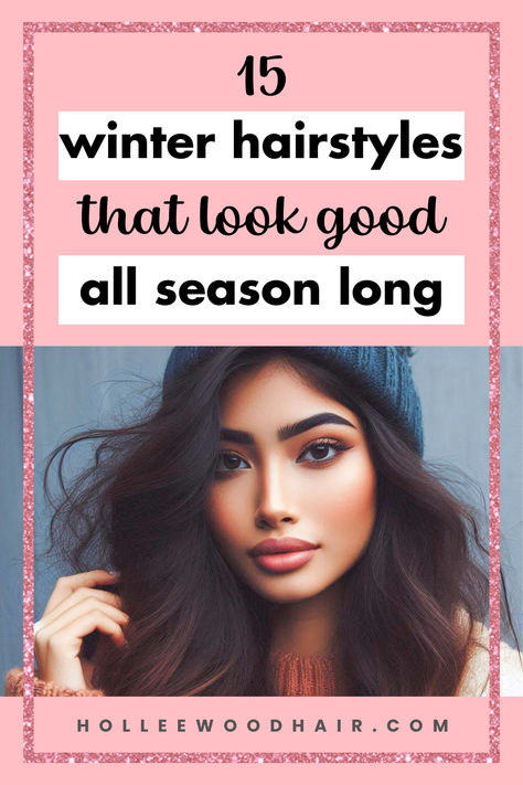 15 Winter Hairstyles That Look Good All Season Long Winter Hairstyle Ideas, Cute Winter Hairstyles, Winter Hair Colour For Blondes, Easy Winter Hairstyles, Hairstyles For Winter, Winter Hairstyle, New Year Hairstyle, Awesome Hairstyles, Diy Beauty Treatments