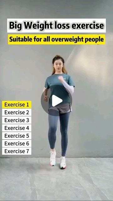 Best Exercise For Women, Women Exercise, Healthy Workout, Standing Exercises, Best Exercise For Fat Loss, Workout Women, Best Fat Loss Exercise, Obese Workout Beginner, Workout For Obese Women