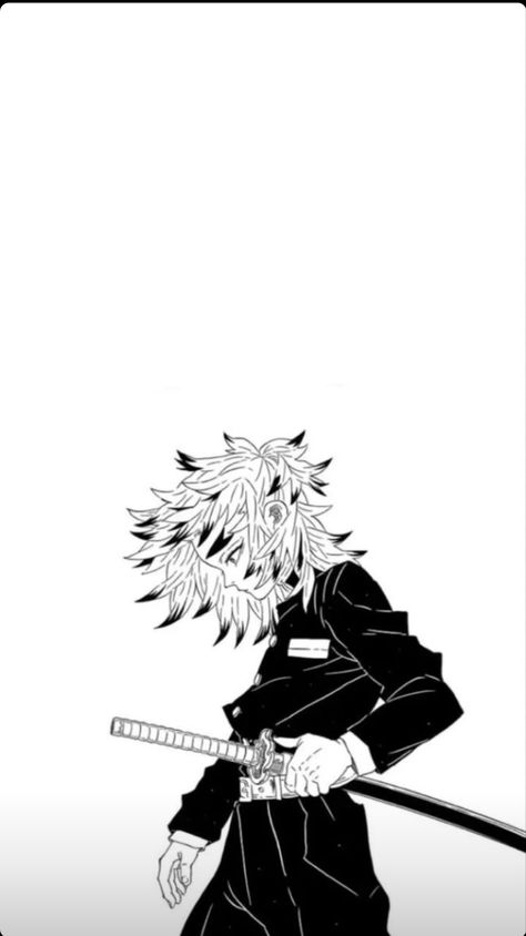 Rengoku Phone Wallpaper, White Demon Slayer Wallpaper, Demon Slayer Manga Rengoku, Rengoku Manga Wallpaper, Demon Slayer Tattoo Rengoku, Rengoku Black And White, Kny Wallpapers Manga, Demon Slayer Wallpaper Manga, Demon Slayer Wallpaper Rengoku