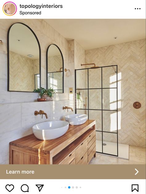 Timeless Ensuite, Studio Mcgee Style, Mcgee Style, Studio Mcgee Bathroom, Mcgee Bathroom, Affordable Renovations, Ensuite Design, Interior Bathroom, Interiors Online