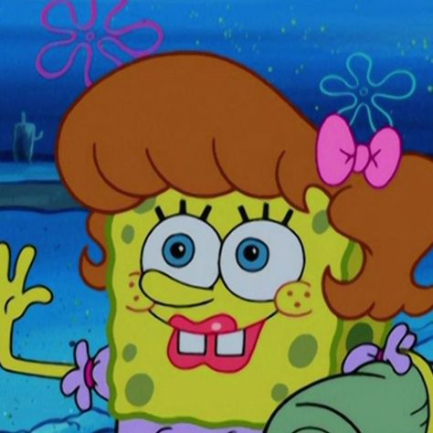 SpongeBob SquarePants on Instagram: ""my name is ummm... Girly Teengirl"" Spongebob Squarepants