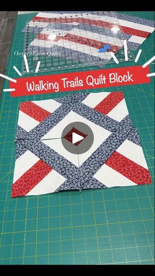 86K views · 1.8K reactions | My “go-to” Waking Trails Quilt Block pattern over the years! Take a gander at ALL of the different layouts and looks you can make just by changing fabrics and strip placement. 😍 Please share with your friends and head on over to YouTube to watch my full, free Step-by-Step Tutorial (or my quick version of my granddaughter’s Rainbow Walking Trails Quilt). Need a quick baby quilt? ✅ How about a table runner for the holidays? ✅ Want to use up a bunch of random Jelly Roll strips from your stash for a scrappy throw quilt? ✅ Need quick and easy pattern ideas for quilts for the upcoming holiday gift giving season? ✅ Or, you want and need a new Quilt for your bed? ✅✅✅ Thanks for watching Everyone! Have a great day! 😊🌳💚 Link in bio, search OxygenFarm Quilts on YouTub Quilts With Jelly Rolls Easy Patterns, Random Block Quilts, Ideas For Table Runners, Walking Trails Quilt Pattern, Walking Trails Quilt Block, Strip Quilts Ideas Free Pattern, Quilt Table Runner Patterns Free, Jelly Roll Quilt Patterns Free Easy, Jelly Roll Quilt Patterns Free