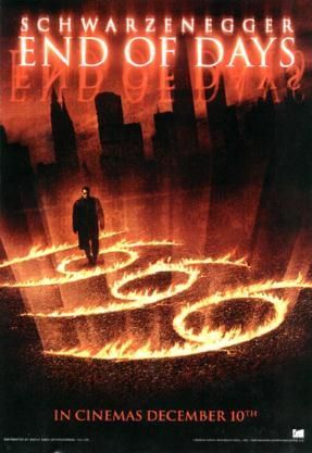 End of Days (1999). End Of Days Movie, Cult Horror, Spooky Stuff, Film Watch, Streets Of New York, See Movie, 90s Movies, End Of Days, Cinema Posters