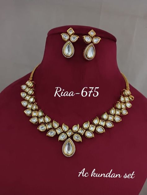 Nackles Design Simple, Nackles Design, Diy Kundan Jewellery, Diy Earrings Materials, Simple Necklace Designs, Diy Jewellery Designs, Jewellery Diy, Rakhi Design, Bridal Jewellery Design