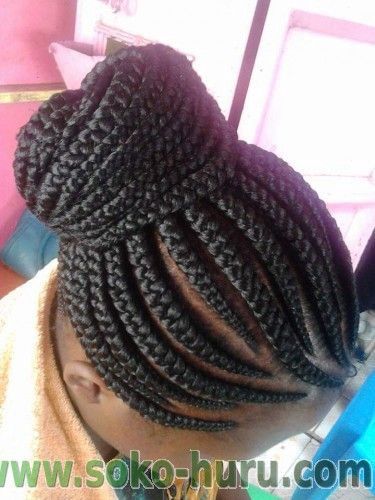 Bandika Lines Hair Styles, Lines Hairstyles, Hair Braiding Styles, Braiding Styles, Goddess Braids Hairstyles, African Hair Braiding Styles, Hair Twist, Black Kitty, Twist Styles