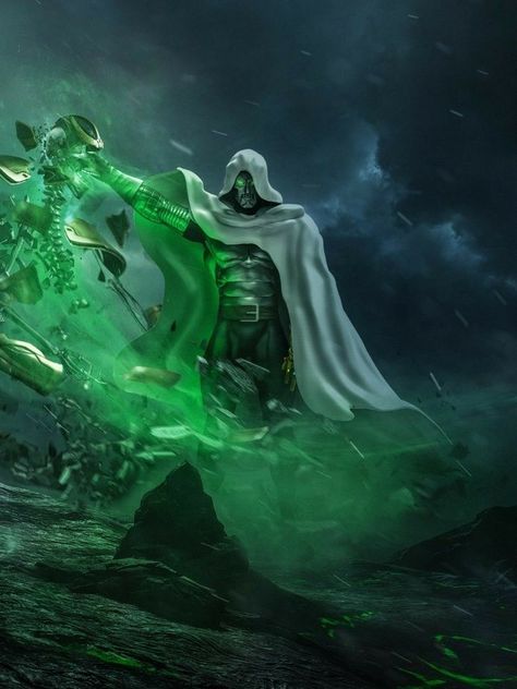 Doctor Doom Aesthetic, Dr Doom Fan Art, Dr Doom Pfp, Doctor Doom Wallpaper, Dr Doom Wallpaper, Doctor Doom Art, Anime Jesus, Doctor Doom Marvel, Red Hood Comic