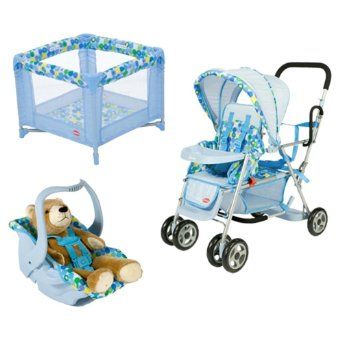 Amazon.com: Toy Doll Caboose Tandem Stroller - Blue Dot: Toys & Games Baby Doll Car Seat, Baby Doll Diaper Bag, Baby Stroller Toys, Baby Doll Furniture, Baby Doll Strollers, 9 Birthday, Accessoires Barbie, Annie Lablanc, Baby Doll Nursery