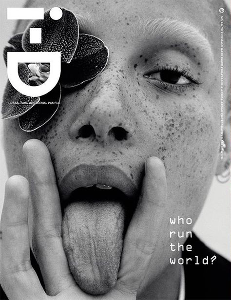 Adwoa Aboah for i-D Pre-Fall 2016 3 Covers Fashion Magazine Cover Design, I-d Magazine Cover, Fashion Magazine Typography, Id Cover, Id Magazine, Adwoa Aboah, Harley Weir, Visuell Identitet, Polish Poster