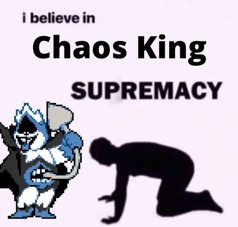 King Deltarune, Chaos King, King Of Spades, Bill Nye, Gaming Memes, I Can Relate, Looking Back, Memes