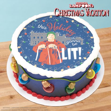 Offer A National Lampoon’s Christmas Vacation cake and watch the bakery dedicate itself to the Griswold Family Christmas. As it should. Fill up your glass of eggnog, sit back, and enjoy this Christmas classic while digging in to sweet treats from your local bakery! #ChristmasVacationCake #NationalLampoon’sChristmasVacation #PhotoCake Christmas Vacation Cake, National Lampoon's Christmas Vacation, Griswold Family, Griswold Family Christmas, National Lampoon, Local Bakery, Clark Griswold, National Lampoons Christmas Vacation, Lampoon's Christmas Vacation