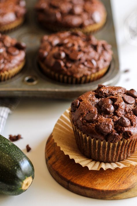 Paleo Chocolate Zucchini Protein Muffins - WholeFoodFor7 Zucchini Protein Muffins, Gluten Free Protein Muffins, Zucchini Protein, Low Sugar Muffins, Chocolate Protein Muffins, Whole Foods Meal Plan, Paleo Waffles, Blueberry Lemon Scones, Muffins Healthy