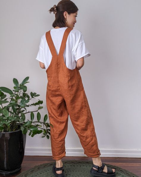 DIY Dungarees using Peppermint Jumpsuit pattern – MELT. STITCHES Peppermint Jumpsuit Pattern, How To Make A Jumpsuit Pattern, Dungarees Pattern Free Women, Women’s Jumpsuit Pattern, Jumpsuit Diy Pattern Free Sewing, Free Jumpsuit Patterns For Women, Overall Sewing Pattern Free, Romper Sewing Pattern Women's, Peppermint Jumpsuit