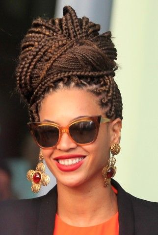 Beyonce Braids, Traditional Hairstyle, American Hairstyles, Braided Bun Hairstyles, Long Box Braids, Blonde Braids, Braided Ponytail Hairstyles, Box Braids Styling, Braided Hairstyles Updo