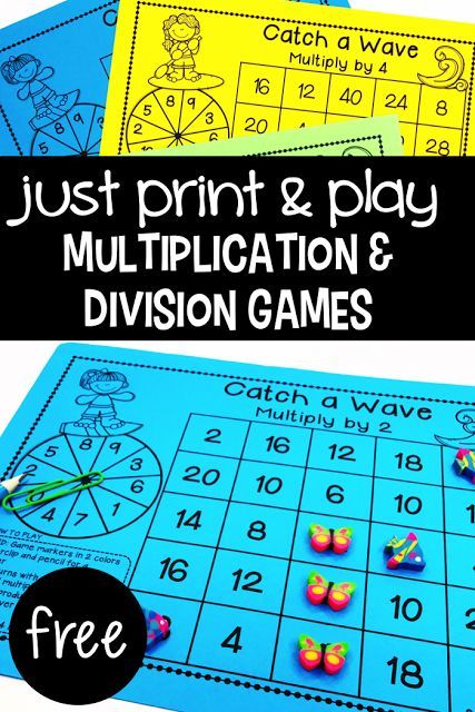 Make practicing multiplication and division fun with these engaging partner games! Reduce frustration and learning struggles and get 20 FREE games to download and take to your class! Use them for free time, homework, fast or early finishers, centers or stations. Great printables for your 3rd, 4th grade, or home school students. Your class will enjoy mastering the basic math facts with these activities. {third, fourth graders, freebie} #mathpracticegames Games To Download, Division Games, Partner Games, Math Intervention, Math Time, Ten Frames, Math Methods, Multiplication And Division, Math Workshop