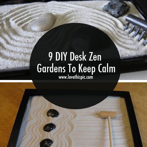 9 DIY Desk Zen Gardens To Keep Calm diy garden zen garden garden gardening garden ideas Zen Garden Mini, Desk Zen Garden, Backyard Garden Beds, Dream Backyard Garden, Shade Garden Design, Mini Zen Garden, Backyard Garden Layout, Zen Gardens, Garden Coffee Table