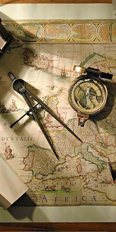 Navigation Tools Polynesian Tattoos, Safari Chic, Sea Captain, British Colonial Style, Geometric Tattoos, Map Globe, Safari Adventure, Lotus Tattoo, Out Of Africa