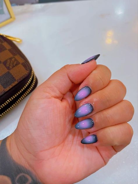 #nails #airbrush #baddie Nails Airbrush, Ombré Nails, Airbrush Nails, Baddie Nails, Ombre Nails, Nails, Art