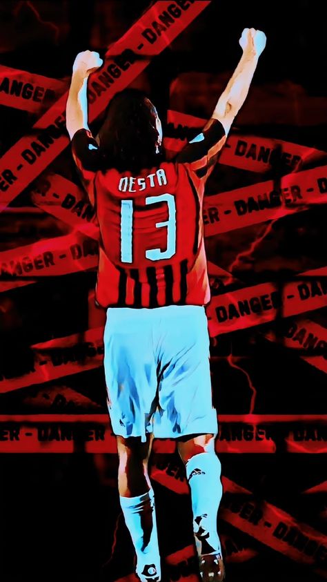 Milan wallpaper stoper wallpaper Alessandro Nesta Wallpaper, Nesta Wallpaper, Alessandro Nesta, Milan Wallpaper, Toni Kroos, Ac Milan, Anger, Milan, Sports Jersey