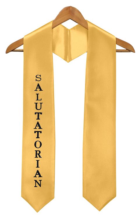 Graduation Stole, Branded Scarves, Popular Style, Silk Satin, Right Side, Beautiful Design, North America, Sewing Patterns, High School