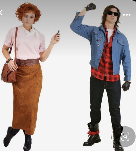 Ron Burgandy Couple Costume, Tim The Tool Man Taylor Costume, 80s Couple Outfits, 2024 Couple Costumes, Classic Halloween Costumes Couples, Tv Show Duo Costumes, 16 Candles Costume, Waterboy And Vicki Costume, Halloween Costumes Based On Movies