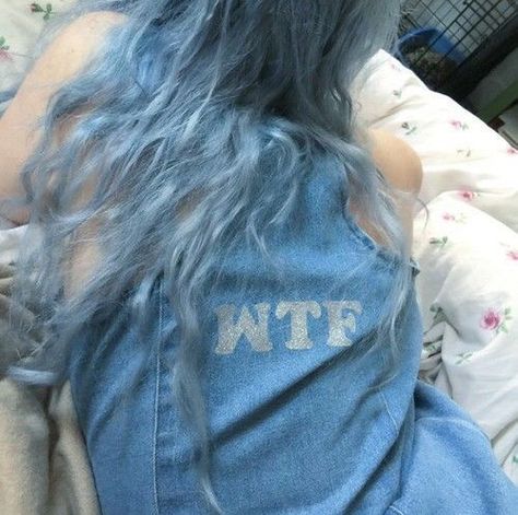 Pastel Blue Hair, 2014 Tumblr, Boring Hair, Scene Hair, Dye My Hair, Hair Inspo Color, Soft Grunge, Love Hair, Ravenclaw